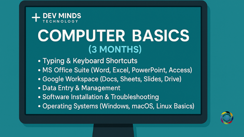Basic Computer & Office Productivity